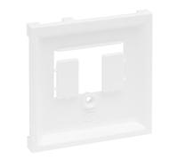 LEGRAND, Seano 765155 Cache pour prise téléphonique autrichienne (TDO) et allemande (TAE), couleur : blanc ultra