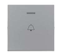 LEGRAND, Seano 765215 Interrupteur à bascule avec symbole de sonnette pour interrupteur va-et-vient éclairé, bouton poussoir et interrupteur croisé, couvercle de commutateur, couvercle de sonnette,