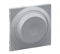 LEGRAND, Seano 765240 Cache pour variateur rotatif universel, sans conducteur neutre, 300 W, couleur : aluminium laqué