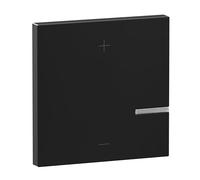 LEGRAND, Seano 765341 Interrupteur à bascule pour variateur tactile, version 2 conducteurs, avec fenêtre d'éclairage pour LED d'état, couleur : noir laqué
