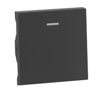LEGRAND, Seano 765407 Bascule pour interrupteur va-et-vient éclairé, bouton et interrupteur inversé, cache d'interrupteur, plaque à bascule, couleur : anthracite laqué