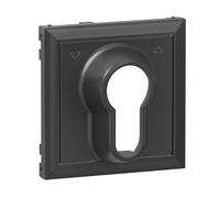 LEGRAND, Seano 765434 Cache pour bouton-poussoir de store avec demi-cylindre DIN, couleur : anthracite laqué
