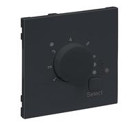 LEGRAND, SEANO 765451 Cache pour Thermostat d'ambiance électronique, Couleur : Anthracite laqué