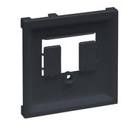 Legrand, Seano 765455 Cache pour prise téléphonique autrichienne (TDO) et allemande (TAE) Couleur : anthracite laqué