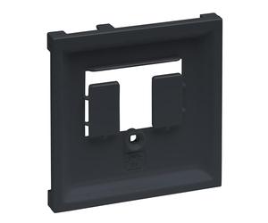 Legrand, Seano 765455 Cache pour prise téléphonique autrichienne (TDO) et allemande (TAE) Couleur : anthracite laqué