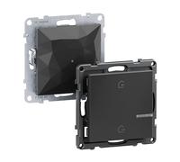 LEGRAND, Seano 765930 avec passerelle encastrée Netatmo, passerelle sans fil, commutateur maître « Aller/Marcher », état de la batterie LED, batterie 3 V (durée de vie de 8 ans), émetteur mural, kit