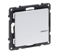 LEGRAND, Seano avec émetteur mural Netatmo Lumière - 1 bouton, 1 bascule de commutation, statut de la batterie LED, pile 3 V (durée de vie de 8 ans), fixation sur n'importe quelle surface, maison