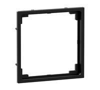 LEGRAND, SEANO Bague intermédiaire pour l'installation d'inserts 50 x 50 mm avec couvercle 50 x 50 mm selon DIN 49075, couleur : noir laqué, 765803