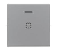 LEGRAND, SEANO Bascule avec symbole de lumière pour interrupteur va-et-vient éclairé, bouton-poussoir et interrupteur, couvercle d'interrupteur, plaque à bascule, couleur : ultra blanc, 765216