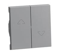 LEGRAND, SEANO Bascule pour Interrupteur et Bouton de Volets Roulants/Stores avec Commande à 2 Touches, Couleur Aluminium Laqué 765247