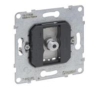 LEGRAND, Seano Boîte de jonction type F Insert Atténuation du connecteur 1,5 dB SAT 0-2400 MHz Sans halogène IK04 72,5 mm x 72,7 mm x 27,7 mm 765065