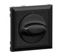 LEGRAND, SEANO Cache pour interrupteur à 3 niveaux avec position zéro (0, 1, 2, 3), trois modes de fonctionnement différents, couleur : noir laqué, 765332