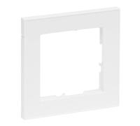 LEGRAND, SEANO+ Cadre simple en thermoplastique sans halogène, production et emballage durables, couleur : ultra blanc, 765181