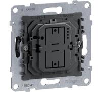 Legrand SEANO élément de variateur à touche universel sans conducteur neutre, début/fin de phase avec détection automatique de la charge, bornes à vis, 3-125 W, 765041