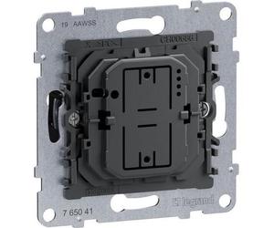 Legrand SEANO élément de variateur à touche universel sans conducteur neutre, début/fin de phase avec détection automatique de la charge, bornes à vis, 3-125 W, 765041