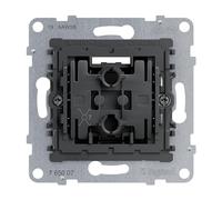 LEGRAND, SEANO Insert d'interrupteur croisé, bornes à vis, fonction d'éclairage LED (numéro d'article : 764526), fonction de contrôle LED remplaçable (numéro d'article : 764521), 10 AX, 765007