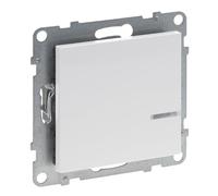 LEGRAND, SEANO with Netatmo Interrupteur avec option variateur sans conducteur N, montage dans boîte murale creuse, application HOME + CONTROL, Smart Home, 230 V, 1,3 A, compensateur inclus (040149),
