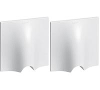LEGRAND - Sortie de Câble Neptune - Avec Serre-Câble - Pour Câbles Ø5 mm à Ø12,5 mm - Connexion par Câble 2,5 mm² - Fixation à Vis ou à Griffes - Blanc (Lot de 2)