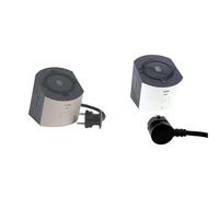 LEGRAND - Station de Charge 2x2P+T, Chargeur sans Fil, USB C et Cordon 2m - Taupe/Gris avec Station de Charge 2x2P+T, Chargeur sans Fil, USB C et Cordon 2m - Blanc/Gris