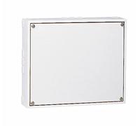 LEGRAND Tableau de distribution Drivia, 125x150mm, blanc, IP20 | Fixation murale saillie, blanc RAL9003, plastique, IP20, 150x125x35mm, platine démontable pour interrupteur Pac