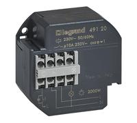 Legrand Télérupteur unipolaire silencieux 230V 10A encastrable bornes automatiques pour éclairage