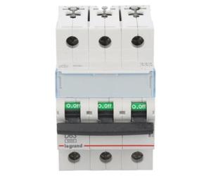 Legrand TX3, Disjoncteur miniature, Type D, IP20, 240 - 415 V