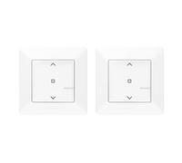 LEGRAND, Valena Life with Netatmo 752157 Kit radio préconfiguré avec interrupteur de volet roulant sans fil + émetteur mural sans fil, commande de volet roulant 230 V, commande simple, groupe ou