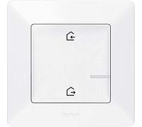 LEGRAND, Valena Life with Netatmo 752186 Commutateur maître « Venir / Aller », contrôle des scénarios quotidiens enregistrés, contrôle local ou par application ou assistant vocal (Alexa, Siri