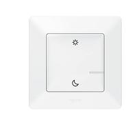 LEGRAND, Valena Life with Netatmo 752189 Interrupteur de scène sans fil « jour/nuit », contrôle local ou via application ou assistant vocal (Alexa, Siri, ..), les scénarios sont programmables dans