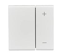 Legrand - Variateur toutes lampes Mosaic 2 modules - blanc