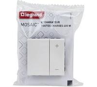 Legrand - Variateur universel 2 modules à composer - Mosaic - Blanc G