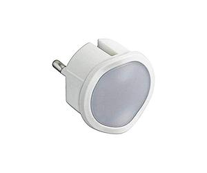 Legrand Veilleuse LED à intensité variable avec capteur crépusculaire intégré - Allumage automatique dans l'obscurité, Blanc., 1
