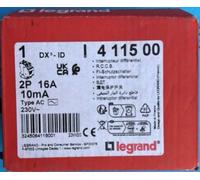 Legrand Interrupteur différentiel DX3 411500 2P 230V 16A Type AC 10 mA 2 modules