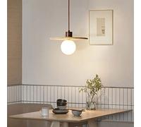 LEGZIT Pastorale Japonaise Simple Pendentif Lumière Creative Travertin Lustre Chambre Lumière De Luxe Art Suspension Lampe Nordique Restaurant Lustre De Chevet Petit Plafonnier
