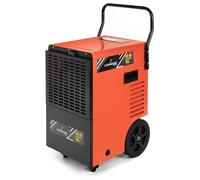 LEHMANN Déshumidificateur Professionnel, 50 L/jour, Minuterie, Grand Réservoir d’eau de 7 L, Déshumidificateur Industriel adapté aux pièces, caves et Garage jusqu’à 120 m²/300 m³