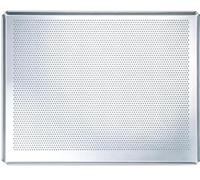 LEHRMANN Plaque perforée 24 x 18 cm Plaque de Cuisson Plaque à Pizza Plaque à gâteau Comparable/remplaçable Four Neff, Bosch, Siemens