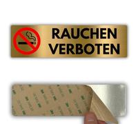 LEIASA Panneau interdit de fumer - 5 x 18 cm - Aluminium - Zone non-fumeur | Autocollant « Interdiction de fumer », panneau d'interdiction de cigarettes, tabac, panneau d'avertissement « fumées »