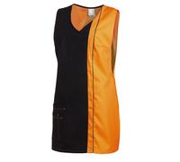 Leiber Tablier de cuisine pour femmes 08/2541/1049 Noir/Soleil II