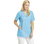 Leiber Veste femme à enfiler, manches 1/2 08/2557/76 Turquoise-M