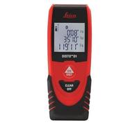 Leica DISTO D1 - télémètre laser simple, facile à utiliser, avec Bluetooth | Fonctionnalité application, utilisation en intérieur, le bricolage et les travaux de rénovation avec une portée de 40 m