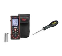 Leica DISTO X3 - télémètre Laser Robuste (IP65) avec Bluetooth & Stanley 0-65-491 Poinçon Diamètre 5 X 75 Mm Gamme FatMax - Fabriqués en France - Lame en Acier Grande Résistance
