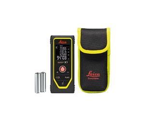 Leica X1-1 Télémètre Dans Un Étui - Bluetooth / NFC - Rouge - 100 M - IP65