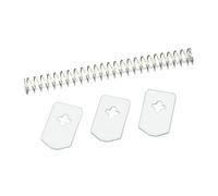 Leifheit Accessoire dénoyauteur Chery 37202 – 3 languettes + 1 ressort – Acier