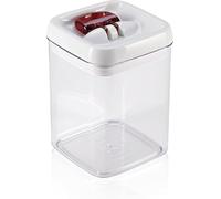 Leifheit 31211 Boîte de Conservation Fresh & Easy 1600 ml Rouge | Boîte de conservation compacte, préserve durablement la fraîcheur et les arômes, couvercle étanche à l’air et à l’eau