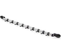 Leifheit Barre de crochets cuisine ProLine 55 cm, Barre de suspension pour ustensiles de cuisine tels les spatules, louches, etc. Porte ustensiles doté de 11 crochets réglables