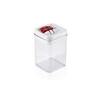 Leifheit Boîte de conservation Fresh & Easy, boîte hermétique de 0.8 L | Boîte de conservation compacte, préserve durablement la fraîcheur et les arômes, couvercle étanche à l’air et à l’eau