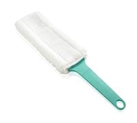 Leifheit Plumeau Radiateur Duster Flat, Microfibre Plate Anti-Poussière | Nettoyeur radiateur, passe entre les ailettes, housse lavable 50 fois à 40°C, fibres capte-poussière, boucle suspension