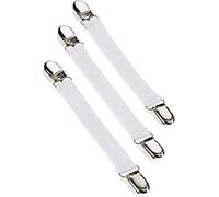 Leifheit Clips de Fixation Table à Repasser, Tension 16-35 cm, lot de 3 | Clips de retenue pour housse, anti-glisse et anti-plis, maintien tendu, accessoire repassage extensible de 16 à 35 cm