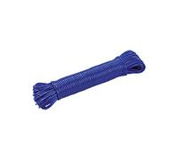 Leifheit corde à linge 30 m, fil d'étendage coeur polyester et revêtement plastique, fil à linge stable robuste, résistant aux UV et aux intempéries, corde à linge très résistante à la casse