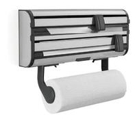 Leifheit Distributeur Essuie Tout Papier Aluminium Film Parat Royal 25793 Leifheit Dévidoir Mural Pratique 3 Rouleaux Lames Tranchan